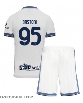Inter Milan Alessandro Bastoni #95 Echipament de Fotbal Replică 2024-25 Copii Deplasare (+ Șorturi)